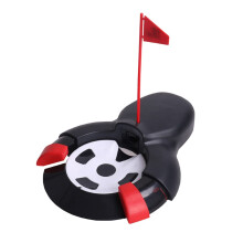 Golf Putting Cup Plastic Red Flag Training Mat Portable For Indoor Outdoor Use 27x21x3 cm