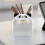 Mini Mülleimer Büro Abfalleimer Panda Tischmülleimer 6