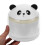 Mini Mülleimer Büro Abfalleimer Panda Tischmülleimer 3