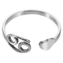 Constellation Astrologie Ring Für Frauen Verstellbarer Offener Ring