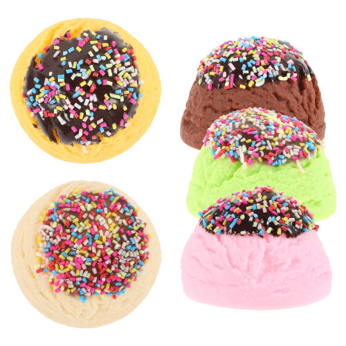 5 Miniatura Gelato Decorativo