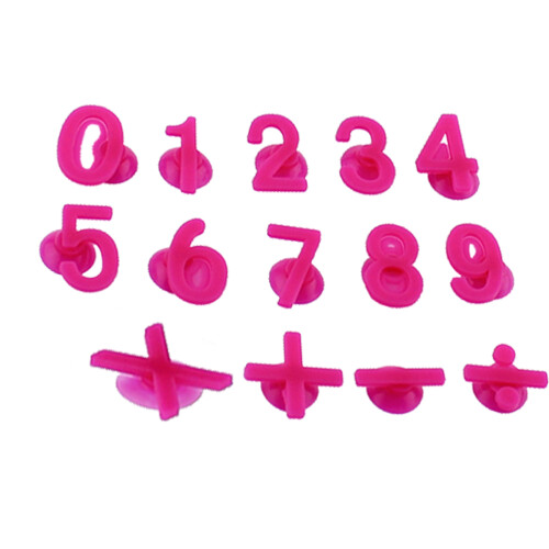 14 Pezzi Segnaposto In Silicone Per Bicchiere Vino – Rosa