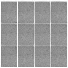 Soundabsorberende Wandpanelen Polyester 12 Stuks