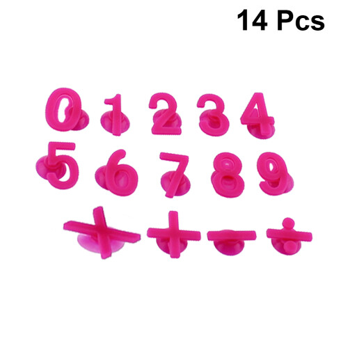 14 Pezzi Segnaposto In Silicone Per Bicchiere Vino – Rosa 2