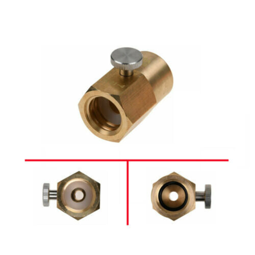 Carbonated Water Machine Cilinder Connector Adapter Soda Co2 Tank 1