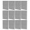 Soundabsorberende Wandpanelen Polyester 12 Stuks 2
