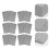 Soundabsorberende Wandpanelen Polyester 12 Stuks 5