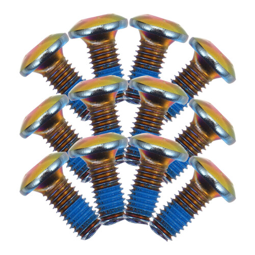 Schroef Titanium Staal Remblok