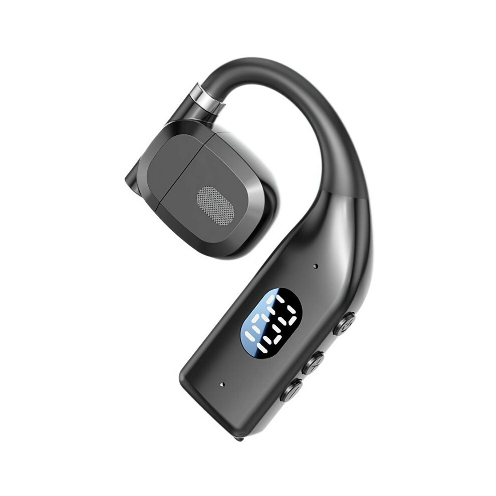 Business Bluetooth Headset V5.4, Single Wireless In-Ear Earpiece, 200-Hour Standby, Black 9393856407002