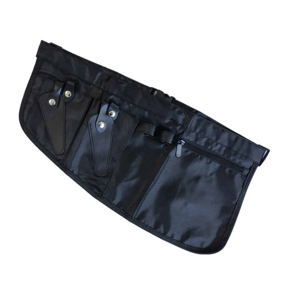 Makeup Artist Fanny Pack Canvas Hairdresser Scissor Bag Professional Barber Waist Pouch Scissor Holder