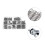 Gitarrenschrauben Set Für E-Gitarren Hardware 4