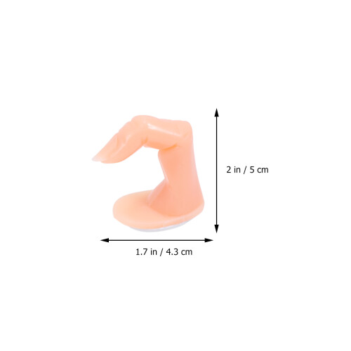 Übungs-Finger Hellgelb 10 Fingermodell 2