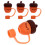 Worgeous 4 Sippy Cups Mit Strohhalmen, Deckel, Spender 1