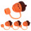 Worgeous 4 Sippy Cups Mit Strohhalmen, Deckel, Spender 11