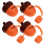 Worgeous 4 Sippy Cups Mit Strohhalmen, Deckel, Spender 10