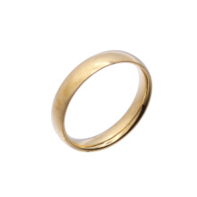Mens For Woman'S Para Mujer Fashion Sterling Silber Ring Goldüberzogen