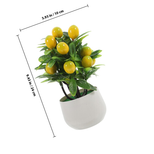 Mini Bonsai Baum Künstliche Topfpflanze Multi 2 1 Satz 1