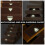 4Stk. Home Treppenmatte Pedal Set Polyester (Polyester) Reflektierend 4