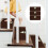 4Stk. Home Treppenmatte Pedal Set Polyester (Polyester) Reflektierend 5