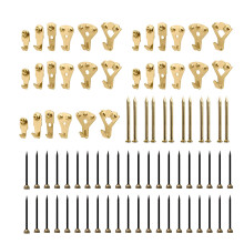 84 Legierungs-Haken Kleiderhaken Für Wand Tür Schrank Gold