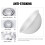 Home Accessory Kuchenform Backform Aus Aluminium Halbkugel Rund 2