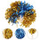 12 Cheerleading-Blumenstrauß-Props Wiederverwendbare Pompoms 9