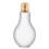 Light Bulb Cups Neuheit Glasflasche Befüllbare Gastgeschenke 1