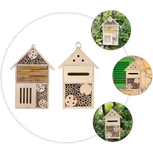 2 Pièces Cabane À Insectes En Abri À Suspendu 2