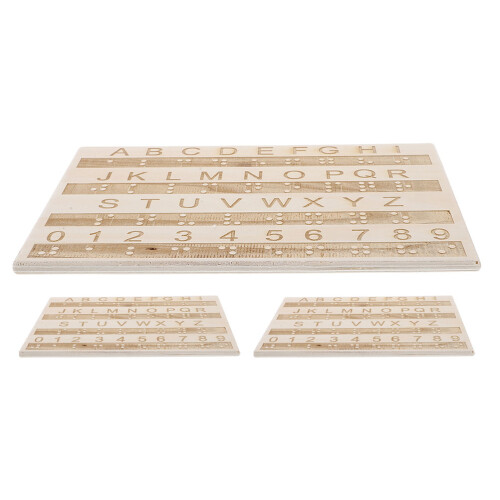 6 Pezzi Alfabeto Braille In Per Non Vedenti 2