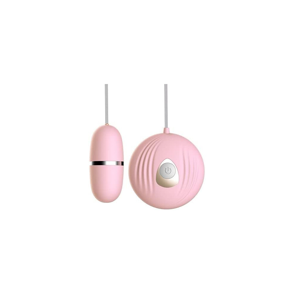 Pink Bullet Vibrator 10 Modes, Quiet Waterproof, Soft Silicone Ball, Portable Handheld Massager For Body Neck Foot