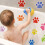 3 Decoratieve PVC Dieren Badsticker 10