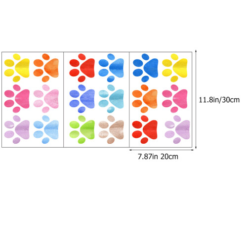 3 Decoratieve PVC Dieren Badsticker 1