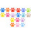 3 Decoratieve PVC Dieren Badsticker 11