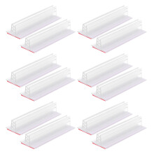 Rechteckiger Sichthüllenhalter Aus PVC, Transparent, 15