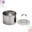 2 Sets Verstellbare Kuchenform Formen Reispresse 11