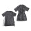 2Stk. Friseurbekleidung Mann Nylon Schürze 3