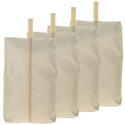 Beige Wasserdichte Packtaschen Für 4