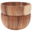 2Stk Rund Hellbraun Holz 3