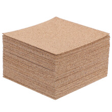 Worgeous 50 Kleiderbügel Clips Kork Patch Mehrzweck Pads