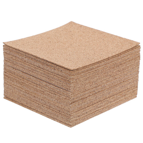 Worgeous 50 Kleiderbügel Clips Kork Patch Mehrzweck Pads