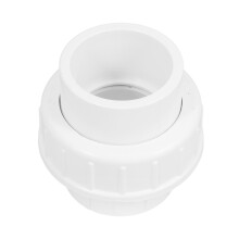 White PVC-Verbinder-Rohrfitting Für Wasserableitung Adapter-Kupplung