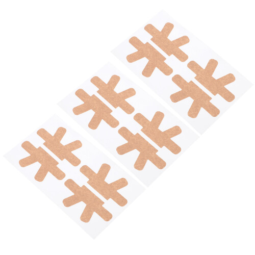 12Stk Einwachsende Zehennagel Patches Hellbraun 2
