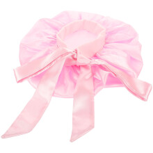 Bow Shower Cap Frauen Satin Übergroß