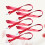 5 . Id Lanyard Polyester Für Badge Rot 6