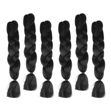Wig Hair Piece Schwarz Chemische Faser Yaka Seide 6 23x3,5
