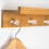 10 Holz Kleiderhaken Halter Mini Tablett 3