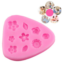 Masteelf 1Set Rosa Silikonformen Für Backen Diy 3,3x3,1x0,3Zoll