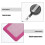 10Stück Pass Etui Badge Abroller Halter Beutel 8