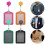 10Stück Pass Etui Badge Abroller Halter Beutel 11