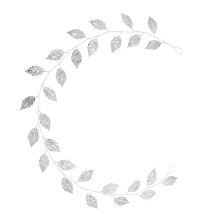 1St Blatt Stirnband Legierung Handgemacht Für Braut